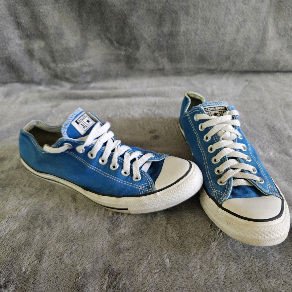Converse Classic Blue Canvas Sneakers